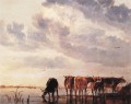 牛の田園地帯の画家 アルバート・カイプ